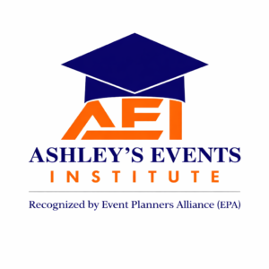 ashleys events insitute accredited