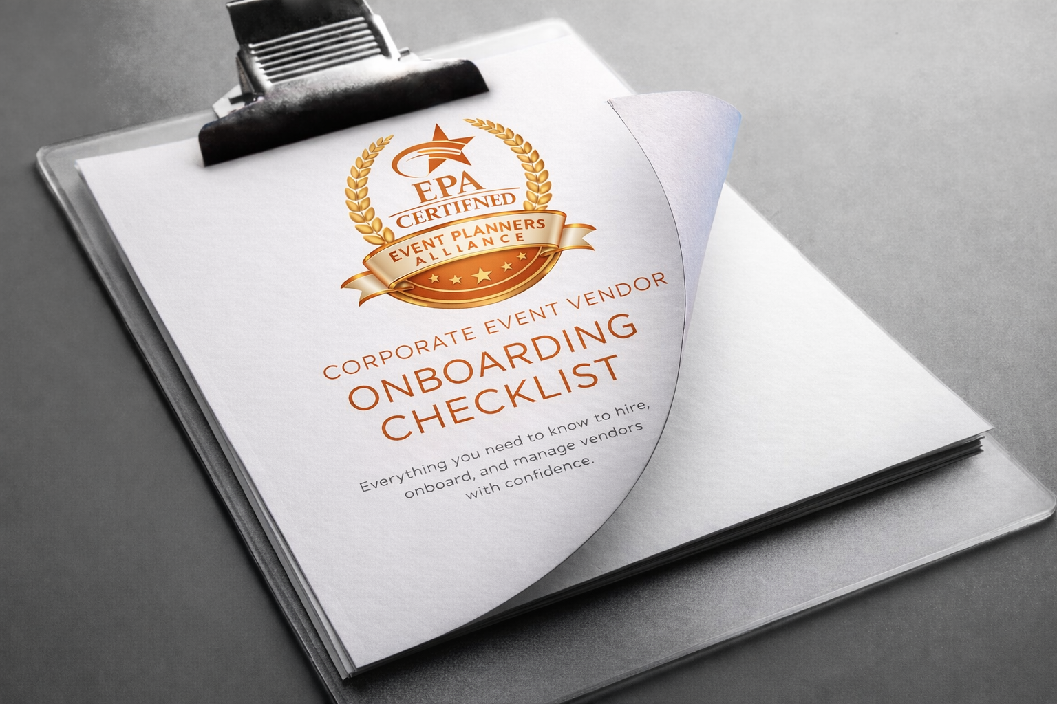 EPA Event Vendor Onboarding Guide