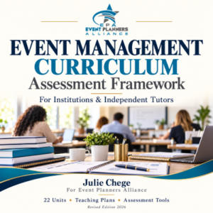 EPA Event Management Curriculum & Assessment Framework - Institutional License