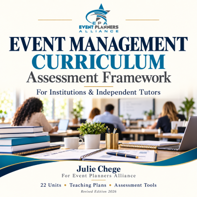 EPA Event Management Curriculum & Assessment Framework - Institutional License